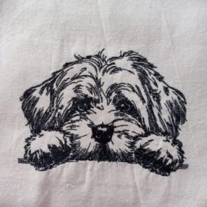 Katoenen tas met opdruk