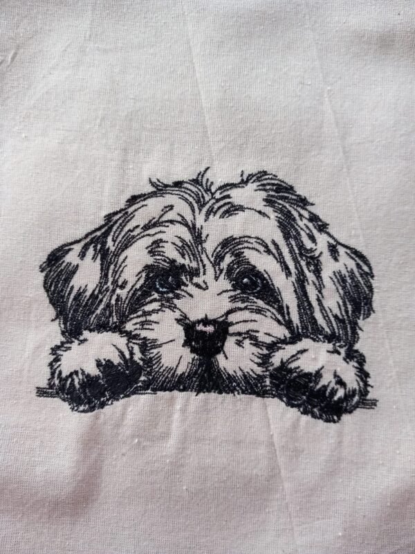 Katoenen tas met opdruk